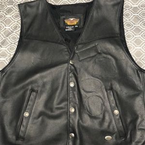 Harley-Davidson Genuine Leather Men’s Vest